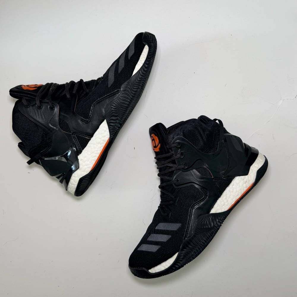 RARE Adidas D Rose 7 PK Black B49511 US men size 8